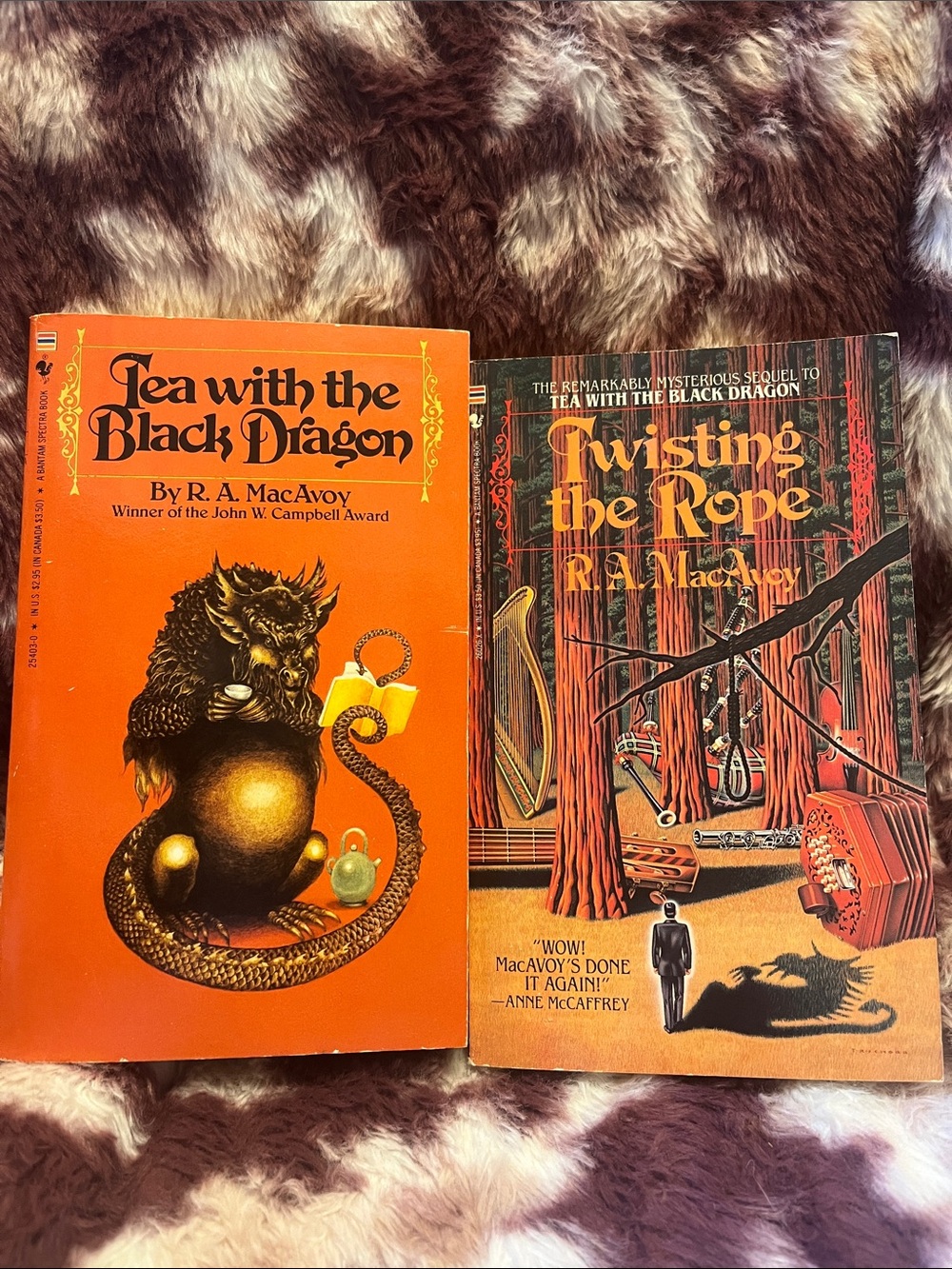 Tea with a Black Dragon and Twisting the Rope by R. A. Mac boy